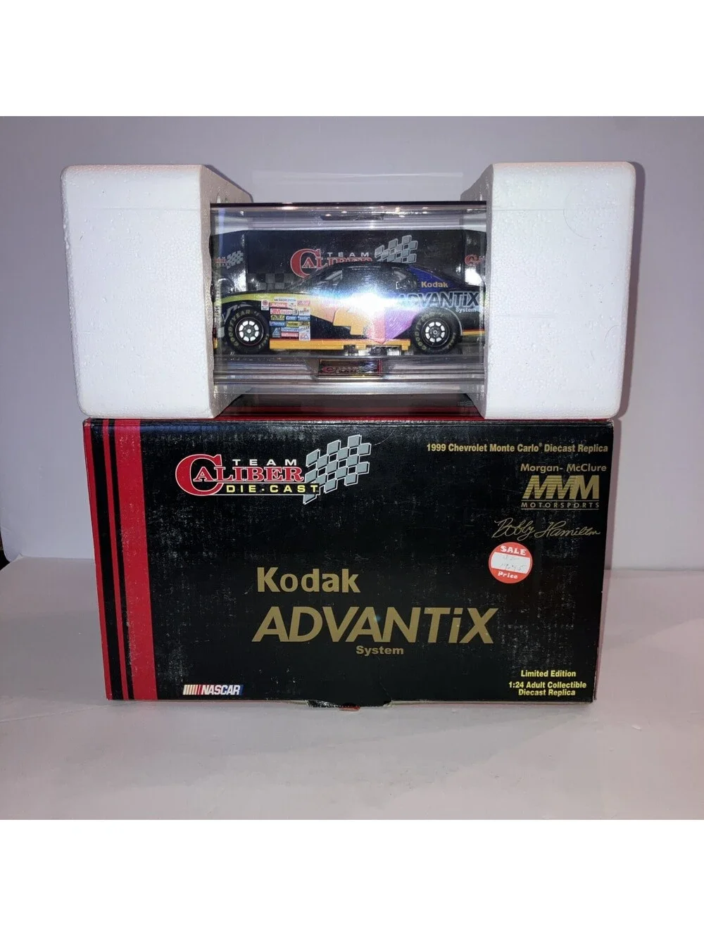VTG 2000 Bobby Hamilton #4 Kodak Advantix Chevy Monte Carlo 1:24 NASCAR Diecast
